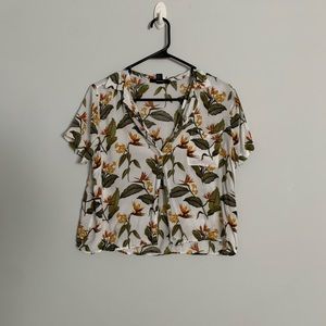 f21 birds of paradise shirt